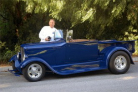 Sherm Porter with his '28 Roadster Pickup