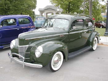 Green '40 Ford Sedan!