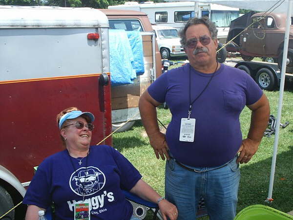 Need an authentic old hot rod part, see folks like Nick & Linda in the flea market area.