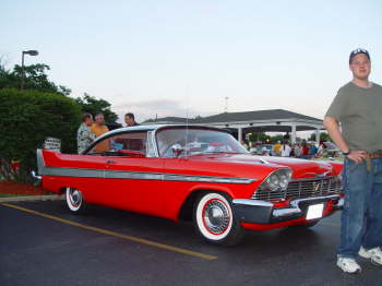 Nice 59 Plymouth coupe