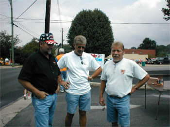 Jack with friends Bobby and Jimmy from Irving, Ky