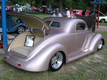 Downs bodied '37 3-window coupe