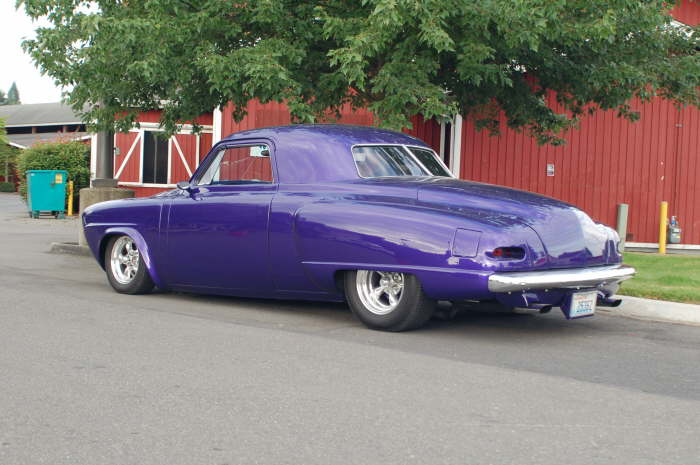 Ken Adams 1947 Stude coupe rear