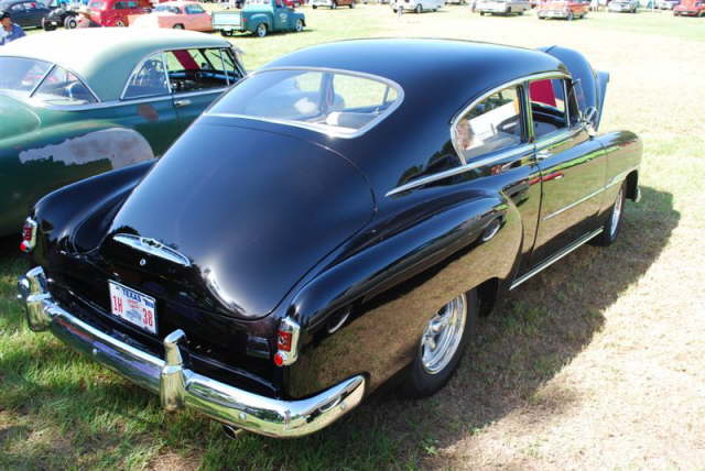 44  Bob and Nance Martin brought out this fine fastback Chevy