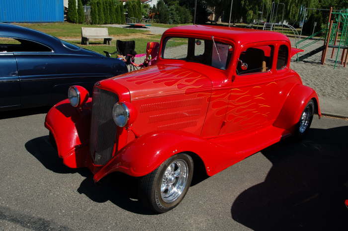 Ted Maljnowski 33 chevy Master Coupe