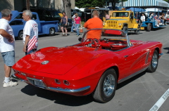 '62 Vette-First generation Vettes are favorites of many hot rodders.  I was fortunate to own one just like this outstanding red roadster back in 1964.