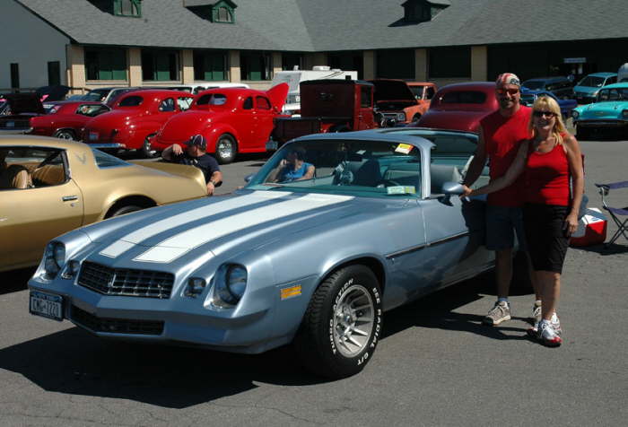 '69 Camaro -This rare 69 Camaro t-top owned by Richard & Deb Young of Central Square, NY is an excellent example of the later model cars that make up the variety of great cars on display.