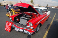 Barb Van Vliet 56 Chevy sedan