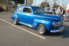 Faye Engberg 42 Ford sedan