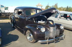 Dale Sleasman 1940 Chevy sedan