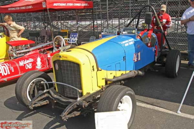 Dave Seely from Utah, with the Thatcher Darwin Darwin Beetle car