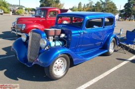 Brad Prichard 34 Chevy sedan