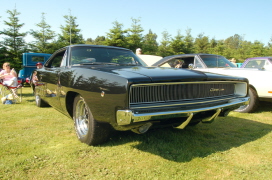 straight black Charger