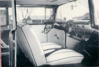 Fuzzys 1956 Chevy Interior Shot