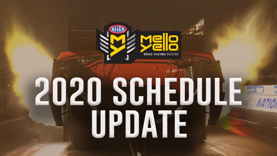 NHRA Announces Updates to Racing Schedule Based on State ReOpenings