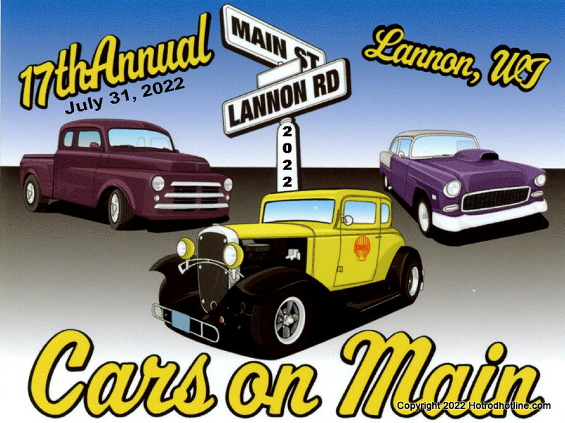 CARS ON MAIN Lannon Wisconsin Hotrod Hotline