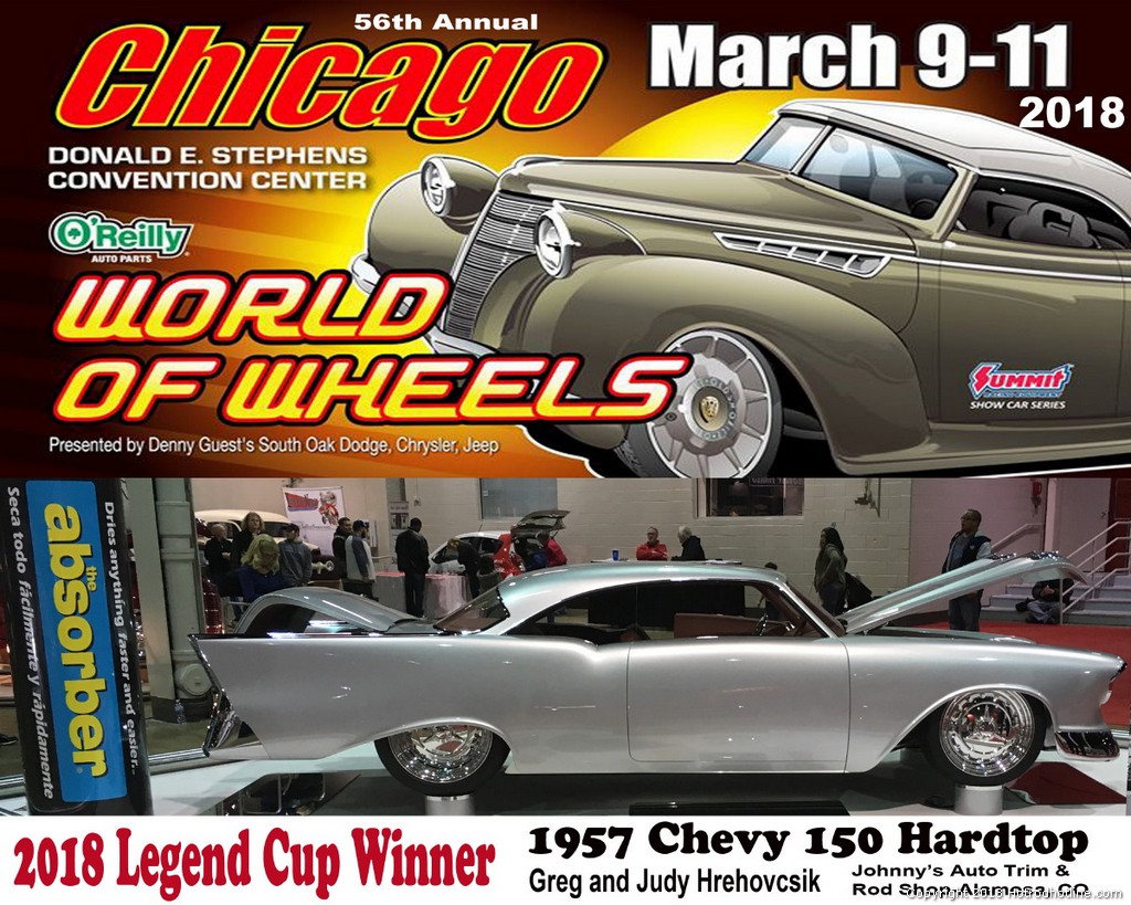 Chicago World of Wheels Hotrod Hotline