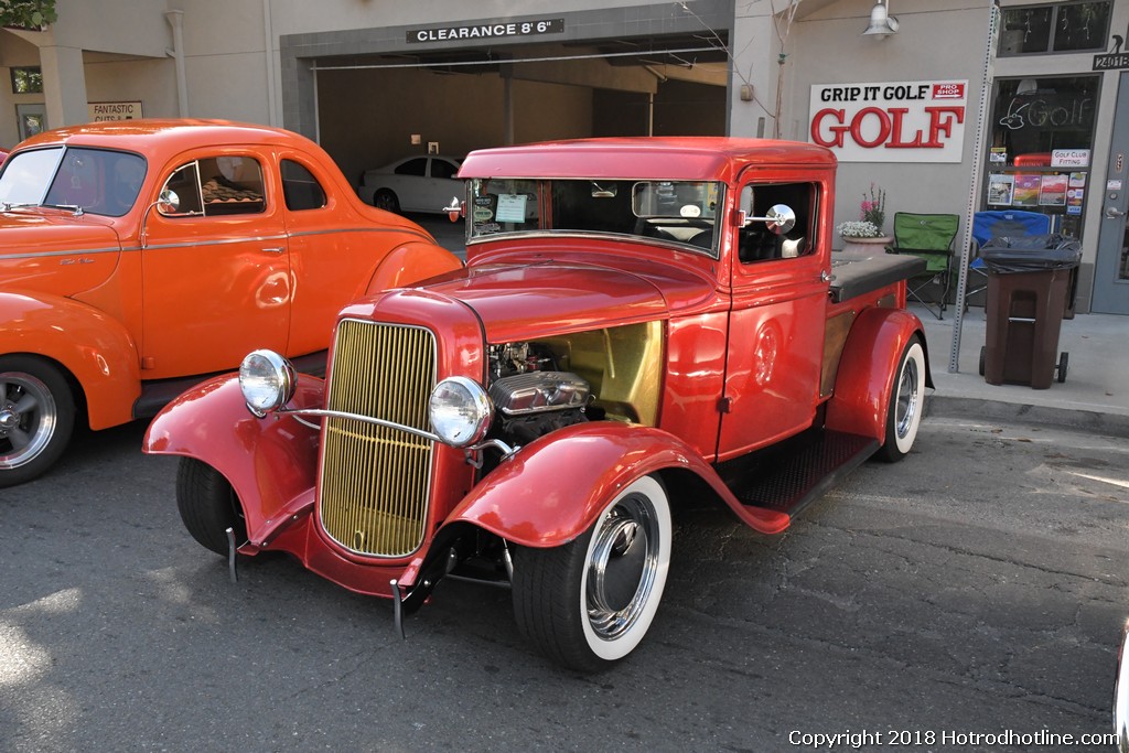 Downtown Pinole Car Show Hotrod Hotline