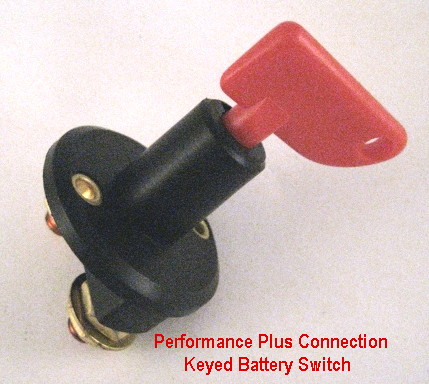 PRFE-A3601  - Keyed Battery Safety Master Disconnect Cut-Off Switch