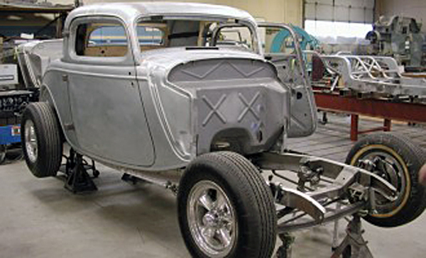 1934 Ford reproduction firewall