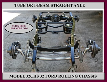 1932 Ford coupe rolling chassis #1