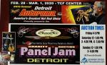 Detroit Autorama - Motor City Auto Arts Pinstriper's Panel Jam1