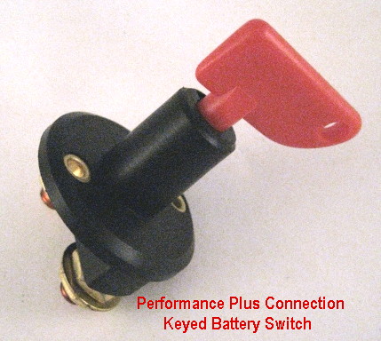 PRFE-A3601 - Keyed Battery Safety Master Disconnect Cut-Off Switch