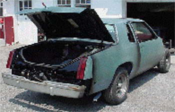 Structural replacements rear chassis ends & body mounts.