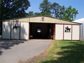 Our Barn. We showed horses for 30 years. Now we are down to one horse. 