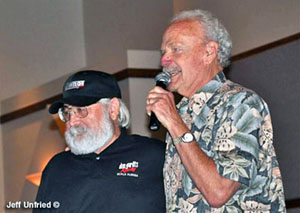 TC Being Honored By The NHRA.Pictured with Dave McConnell