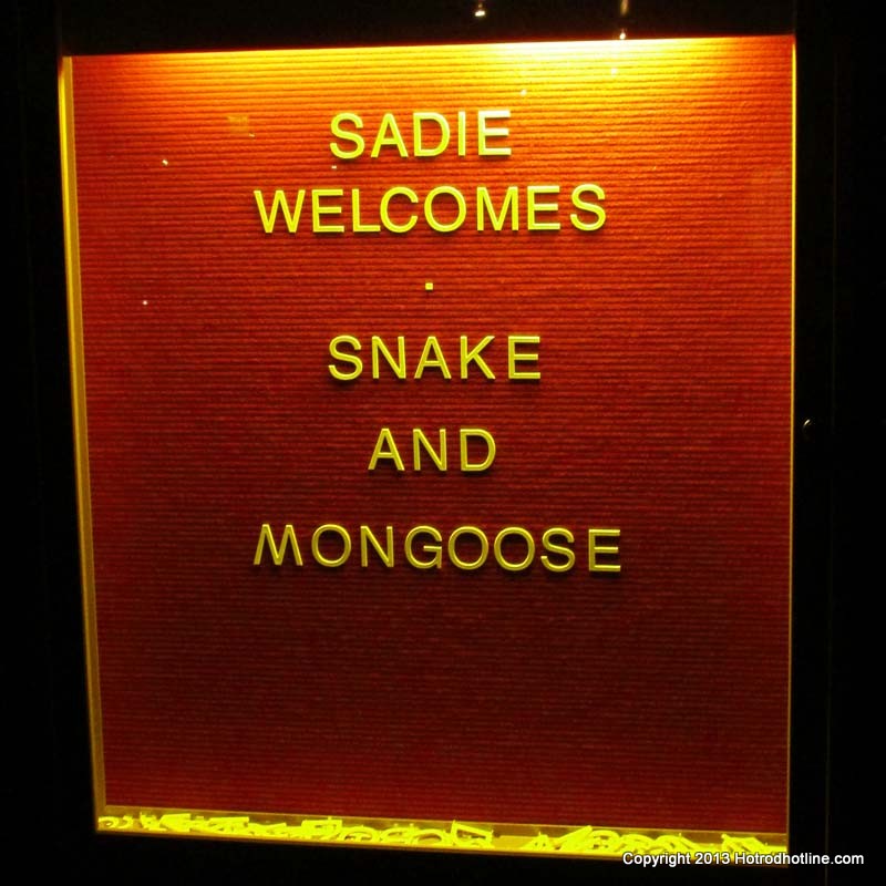 After the premier we were directed over to Sadie’s Restaurant for the cast party.