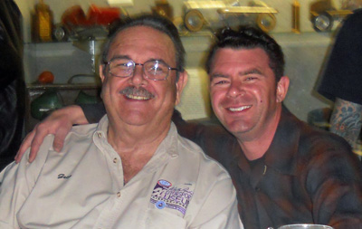 Sharp and Geoff Miles, associate editor of The Rodder