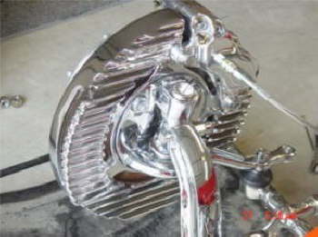 All Chrome Backing Plate