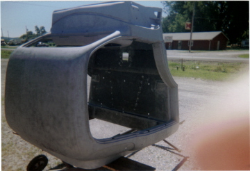 cab sandblasting