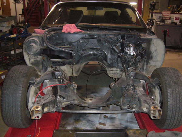 The stock sub frame is in remarkably good shape