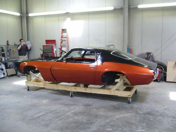 The new arrival at the body shop