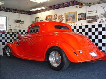 Great looking '34 Ford in a Great looking garage!!! Great looking