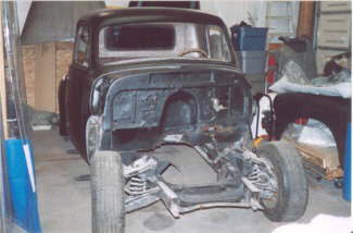 1954 Chevy Pickup Hot Rod Project – Mustang II 12-Bolt Rear, Installing New Cab, Updating Front Suspension, Install 350 / 350 Combo.