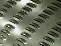 salt flat or round louvering