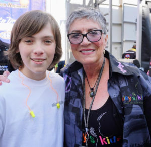 Shirley Muldowney with Atlanta recipient, Robert Tocher